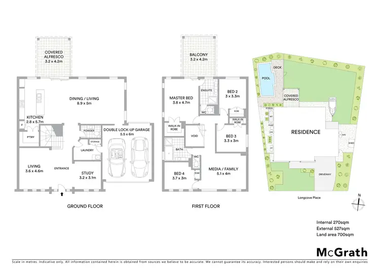Floorplan of Homely house listing, 7 Longcove Place, Peregian Springs QLD 4573