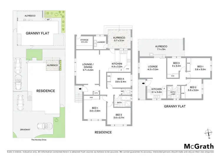 Floorplan of Homely house listing, 1050 The Horsley Drive, Wetherill Park NSW 2164