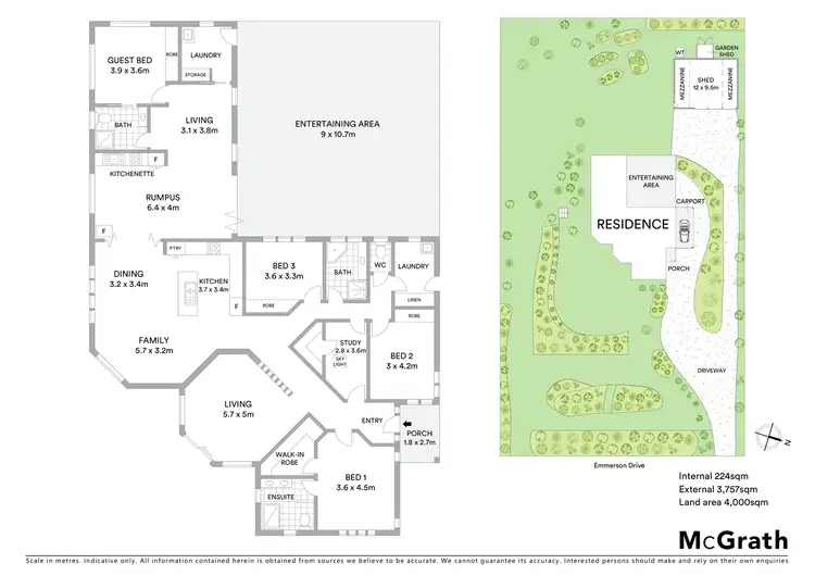 Floorplan of Homely house listing, 86 Emmerson Drive, Glenlee QLD 4711