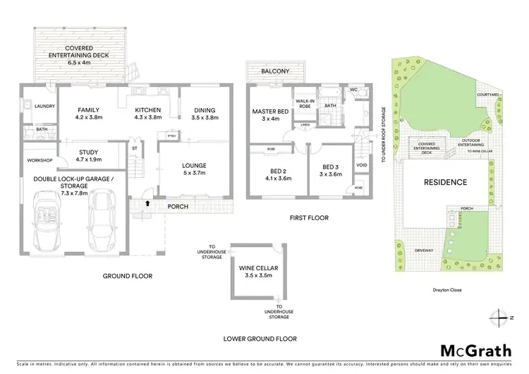 Floorplan of Homely house listing, 4 Drayton Close, Eleebana NSW 2282