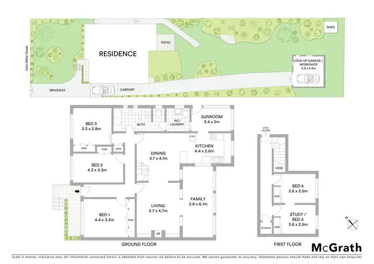 Floorplan of Homely house listing, 39 John Miller Street, Ryde NSW 2112