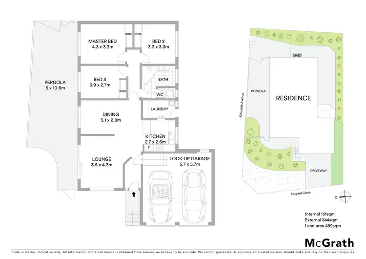 Floorplan of Homely house listing, 2 Nugent Close, Jerrabomberra NSW 2619