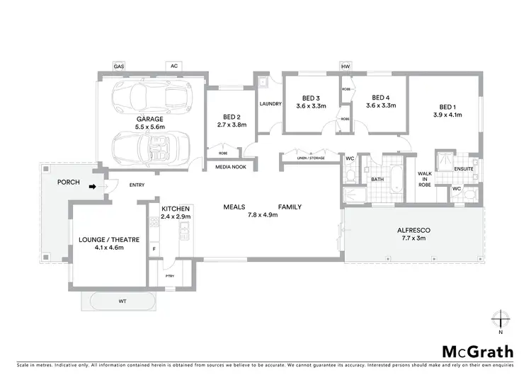 Floorplan of Homely house listing, 36 Broadhead Road, Mudgee NSW 2850