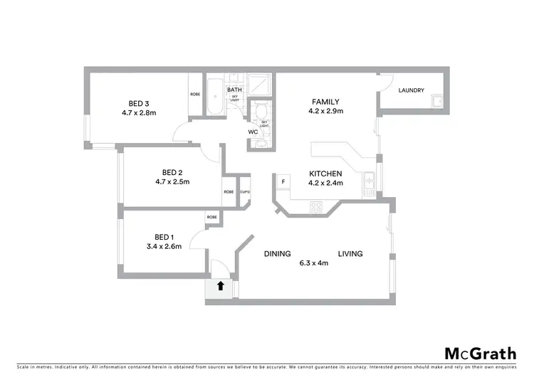 Floorplan of Homely townhouse listing, 5/18 Zamia Place, Palmerston ACT 2913