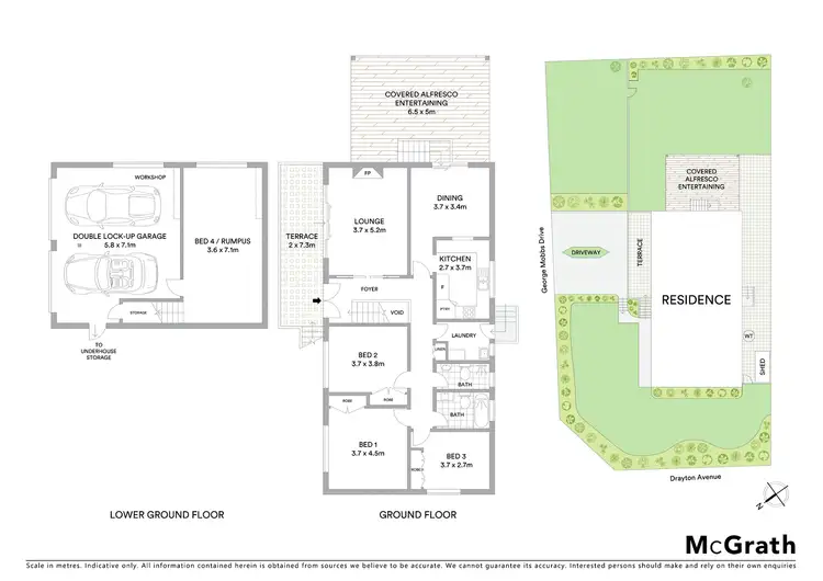 Floorplan of Homely house listing, 1 George Mobbs Drive, Castle Hill NSW 2154
