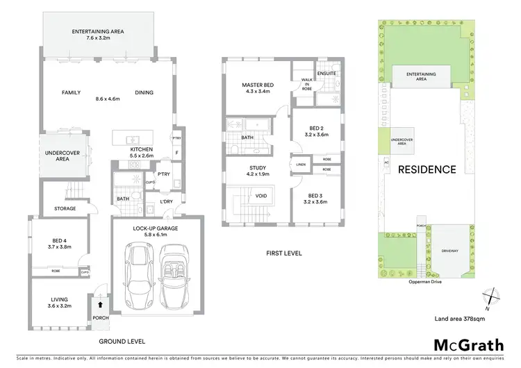 Floorplan of Homely house listing, 46 Opperman Drive, Kellyville NSW 2155