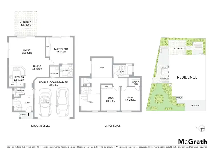 Floorplan of Homely villa listing, 18/34 Albicore Street, Mermaid Waters QLD 4218