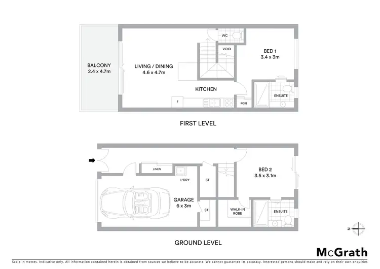 Floorplan of Homely apartment listing, 5/86 Anzac Avenue, Newtown QLD 4350