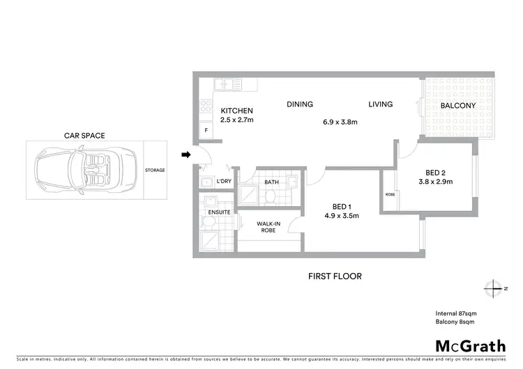 Floorplan of Homely apartment listing, 24/259 Canterbury Road, Forest Hill VIC 3131