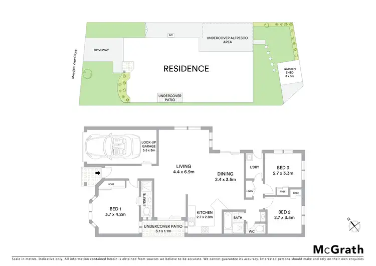 Floorplan of Homely house listing, 18 Meadow View Close, Boambee East NSW 2452