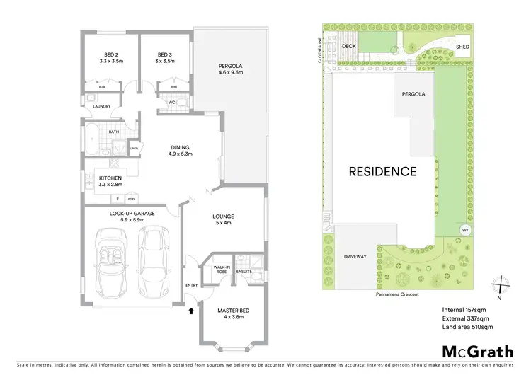 Floorplan of Homely house listing, 26 Pannamena Crescent, Jerrabomberra NSW 2619