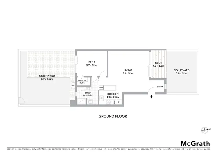 Floorplan of Homely apartment listing, 2/12 Stockdale Street, Dickson ACT 2602
