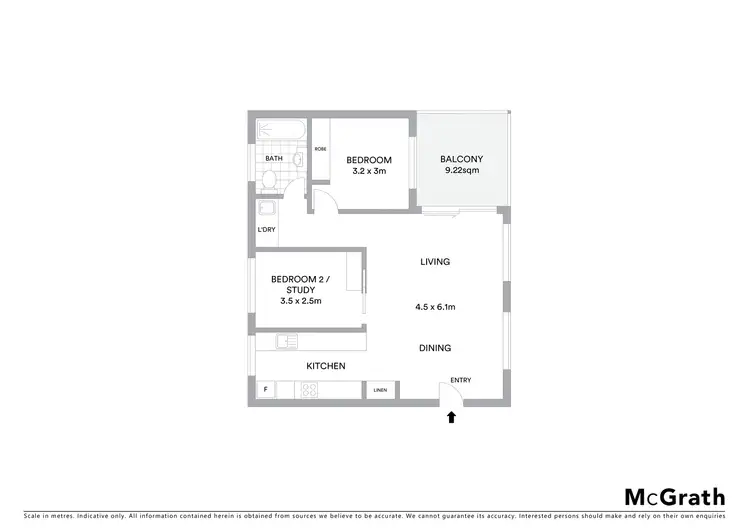 Floorplan of Homely unit listing, 64/40 Kings Canyon Street, Harrison ACT 2914