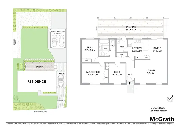 Floorplan of Homely house listing, 33 Harricks Crescent, Monash ACT 2904