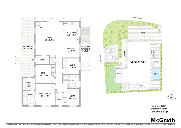 Floorplan of Homely house listing, 9 Victory Crescent, Sunrise Beach QLD 4567