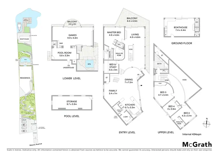 Floorplan of Homely house listing, 58 Moons Avenue, Lugarno NSW 2210