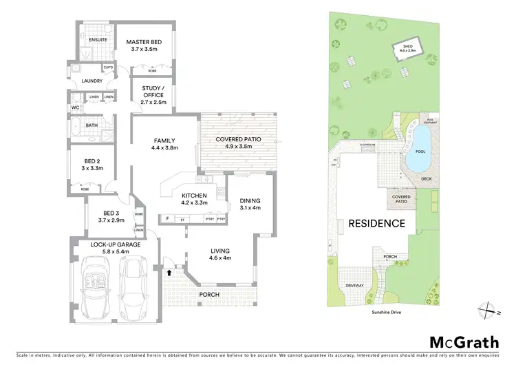Floorplan of Homely house listing, 78 Sunshine Drive, Cleveland QLD 4163