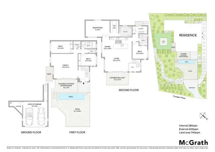 Floorplan of Homely house listing, 11 Voyagers Place, Sunrise Beach QLD 4567