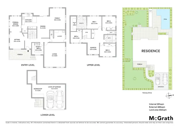 Floorplan of Homely house listing, 16 Fairway Drive, Terrigal NSW 2260