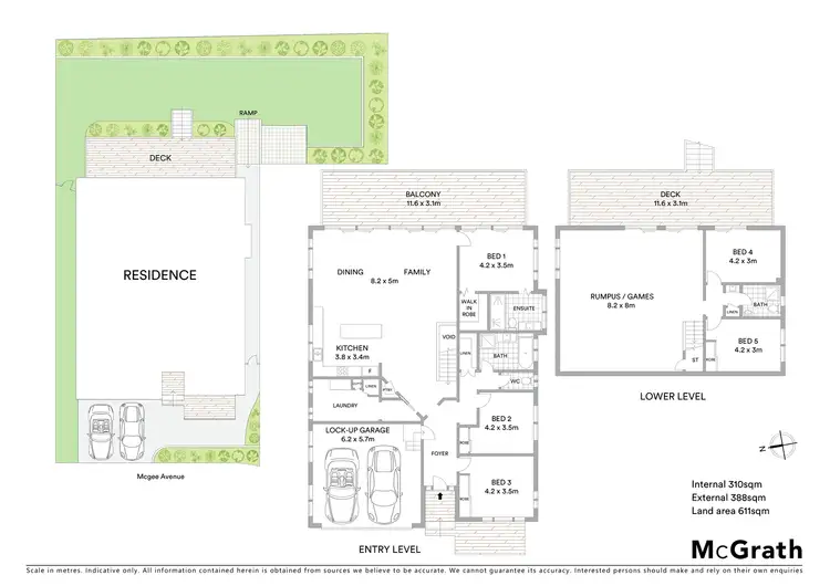 Floorplan of Homely house listing, 30A Mcgee Avenue, Wamberal NSW 2260
