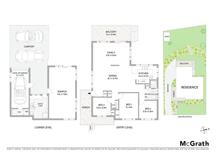 Floorplan of Homely house listing, 84 Lake Shore Drive, North Avoca NSW 2260