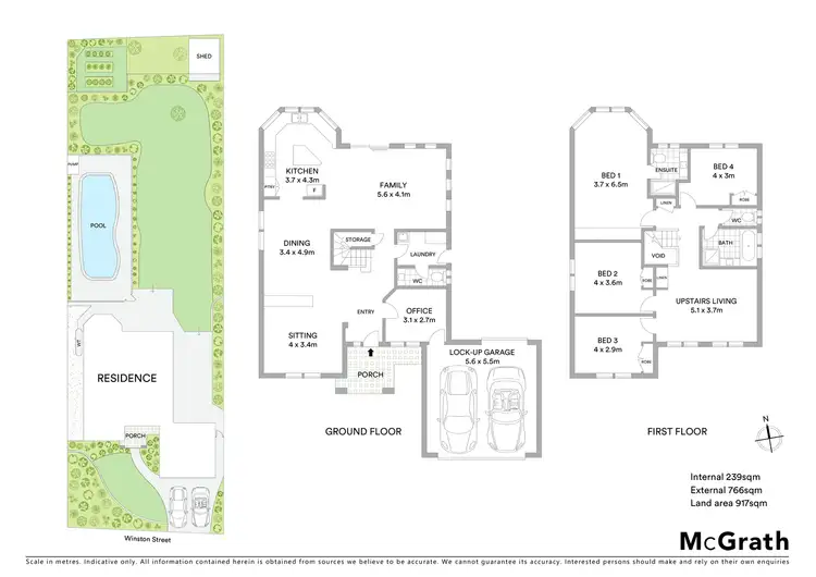 Floorplan of Homely house listing, 3 Winston Street, Wamberal NSW 2260