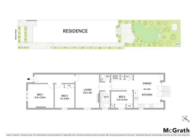 Floorplan of Homely house listing, 62 Denison Road, Lewisham NSW 2049