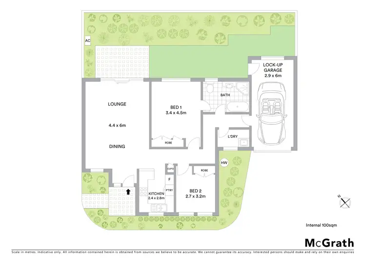 Floorplan of Homely villa listing, 2/6 Ellen Street, Ryde NSW 2112