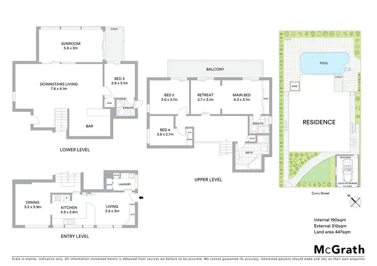 Floorplan of Homely house listing, 21A Curry Street, Merewether NSW 2291