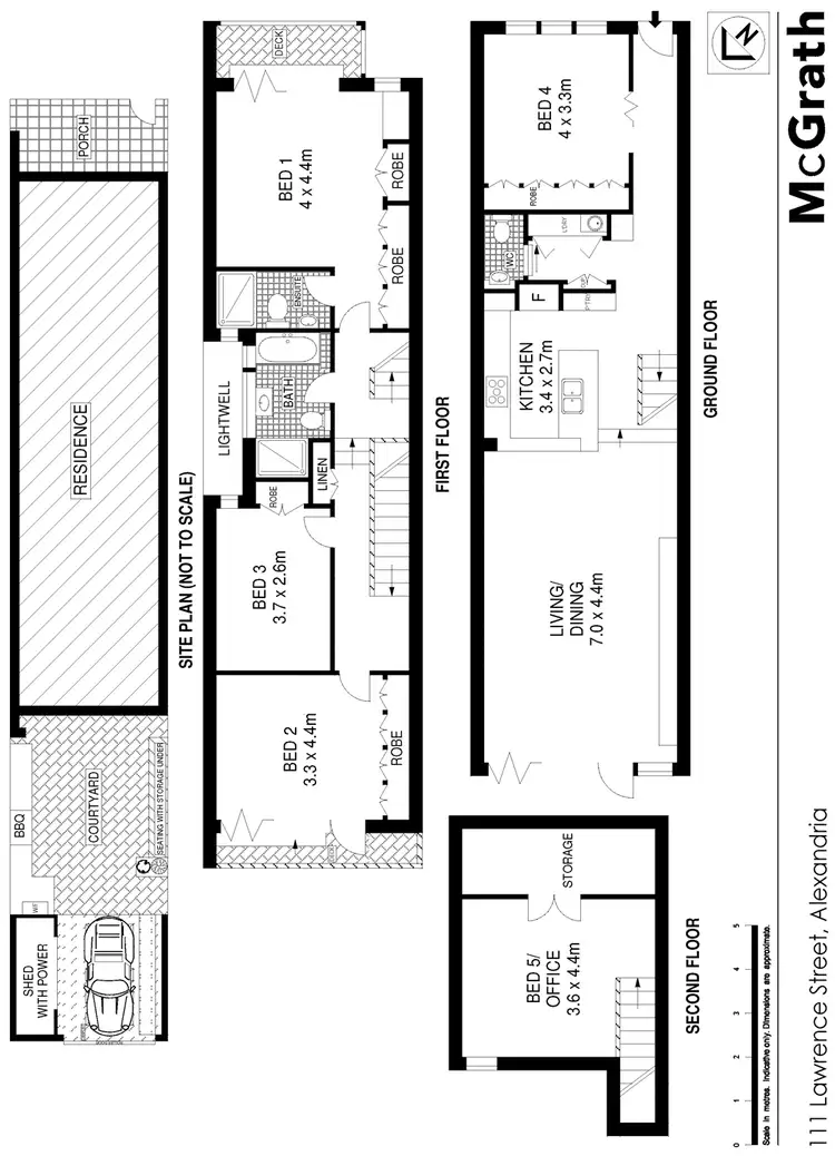 Floorplan of Homely house listing, 111 Lawrence Street, Alexandria NSW 2015