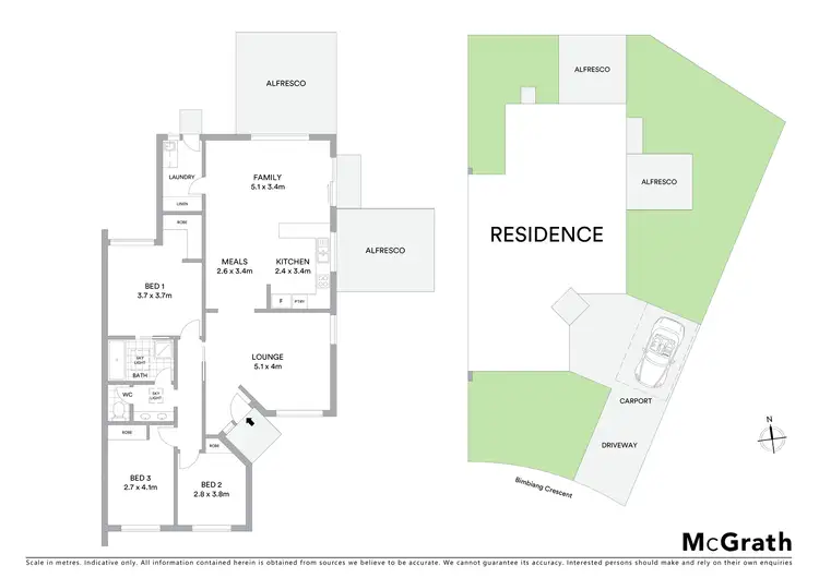 Floorplan of Homely house listing, 11 Bimbiang Crescent, Ngunnawal ACT 2913