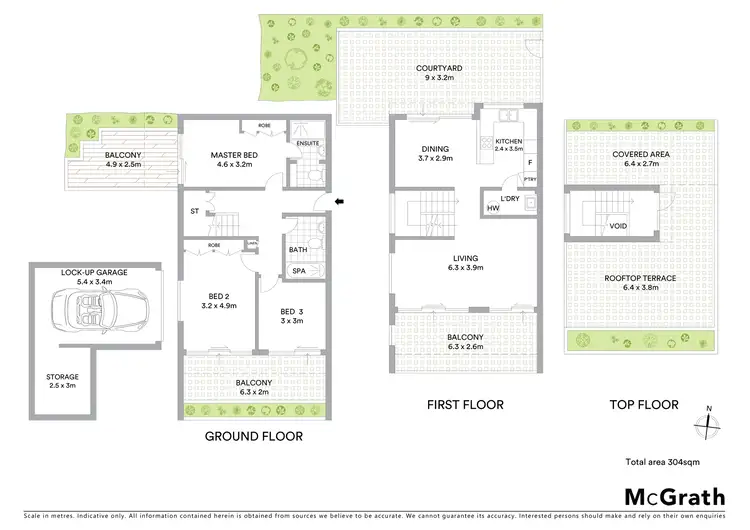 Floorplan of Homely apartment listing, 10/66 Bent Street, Neutral Bay NSW 2089