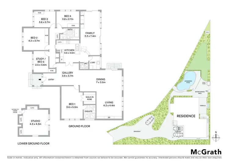 Floorplan of Homely house listing, 45A Station Street, Pymble NSW 2073