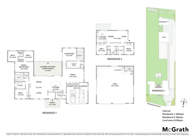 Floorplan of Homely house listing, 40 Glasswing Avenue, Palmview QLD 4553