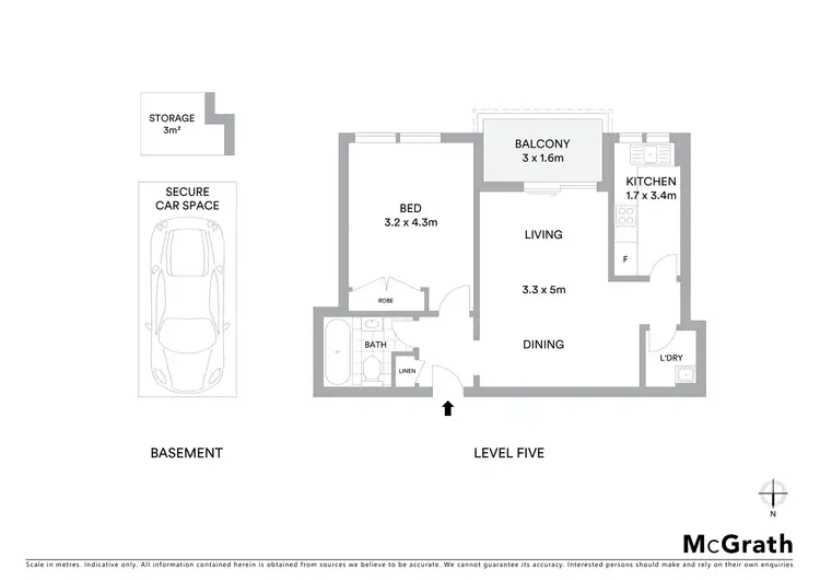 Floorplan of Homely apartment listing, 104/244 Alison Road, Randwick NSW 2031
