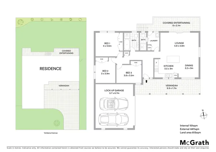 Floorplan of Homely house listing, 11 Verbena Avenue, Port Macquarie NSW 2444