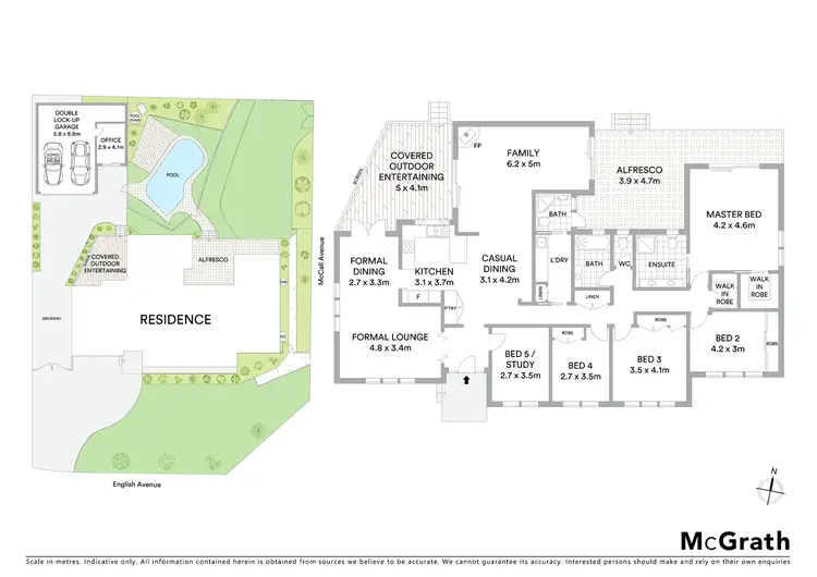 Floorplan of Homely house listing, 1 English Avenue, Camden South NSW 2570