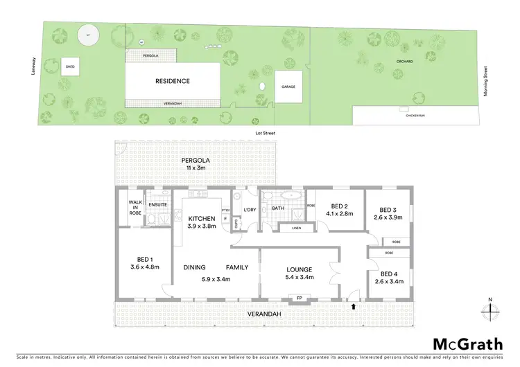 Floorplan of Homely house listing, 8 Lot Street, Gundaroo NSW 2620