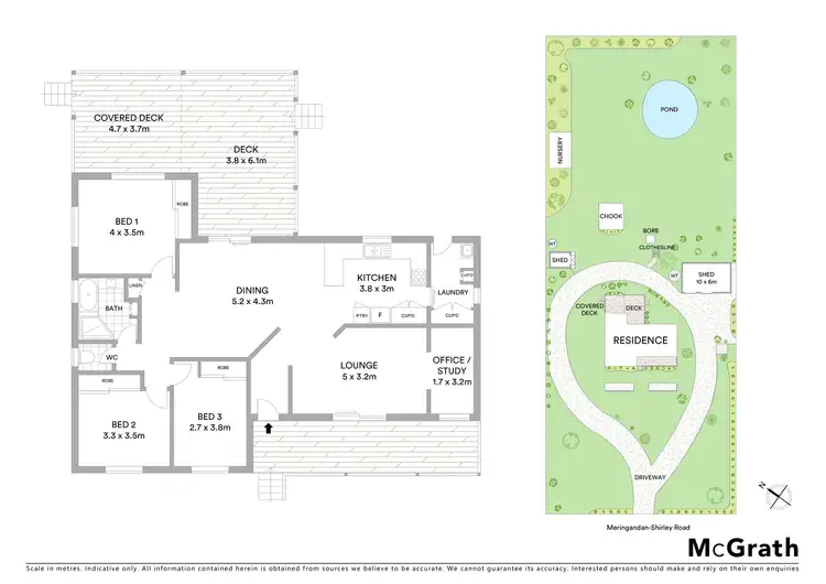 Floorplan of Homely house listing, 45 Meringandan-Shirley Road, Meringandan West QLD 4352