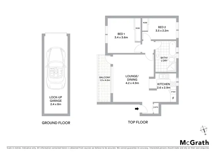 Floorplan of Homely unit listing, 77/81 Memorial Avenue, Liverpool NSW 2170
