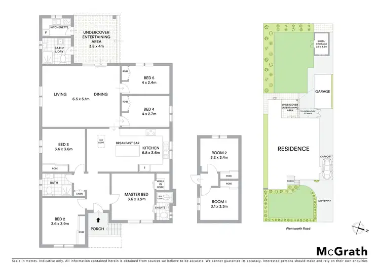 Floorplan of Homely house listing, 15 Wentworth Road, Eastwood NSW 2122