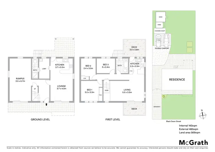 Floorplan of Homely house listing, 11 Black Swan Street, Berkeley Vale NSW 2261