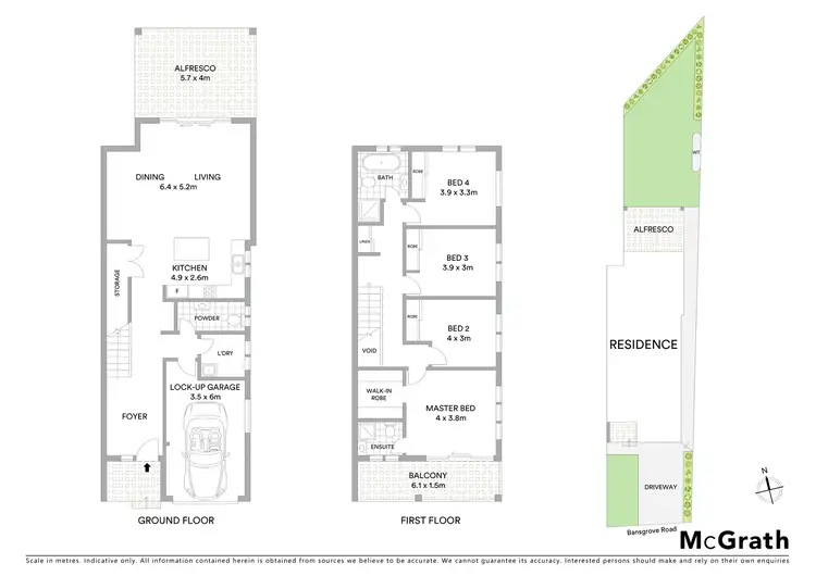 Floorplan of Homely semi-detached listing, 232 Bransgrove Road, Panania NSW 2213