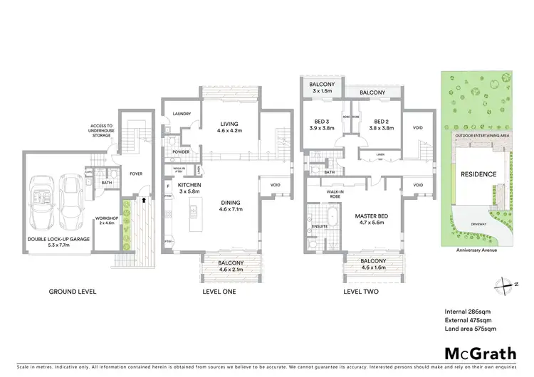Floorplan of Homely house listing, 57 Anniversary Avenue, Terrigal NSW 2260