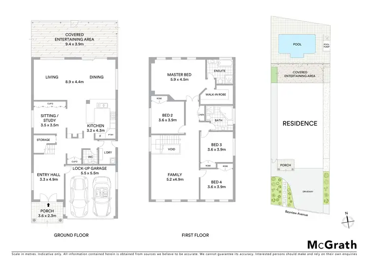 Floorplan of Homely house listing, 55 Bayview Avenue, Earlwood NSW 2206