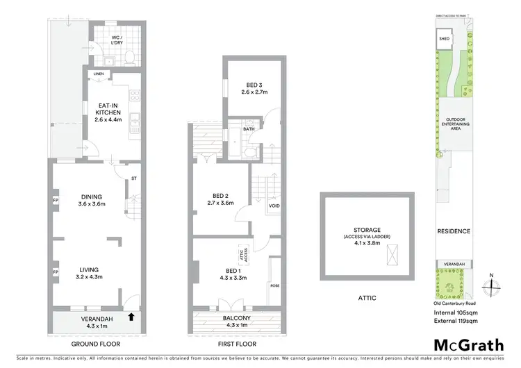 Floorplan of Homely house listing, 174 Old Canterbury Road, Summer Hill NSW 2130