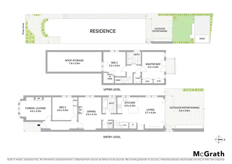 Floorplan of Homely house listing, 8 Phillips Street, Neutral Bay NSW 2089