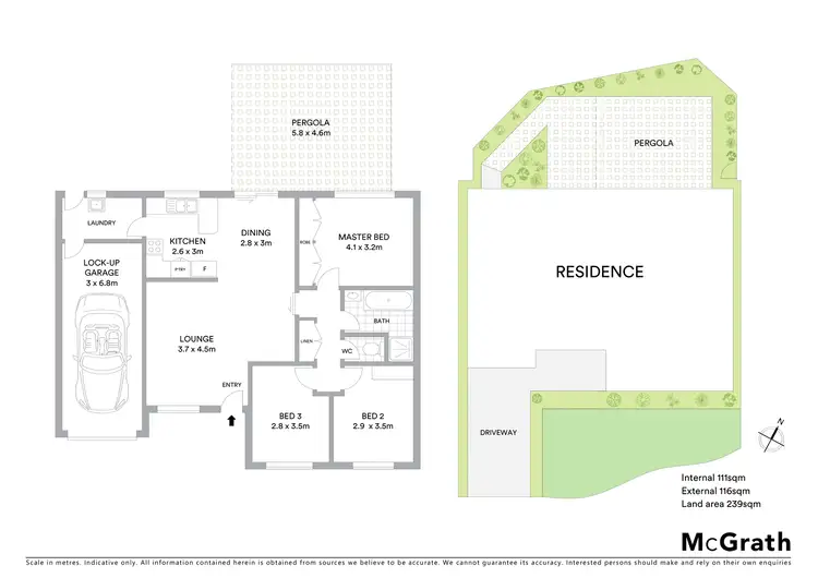Floorplan of Homely townhouse listing, 4/2-6 Merri Place, Conder ACT 2906