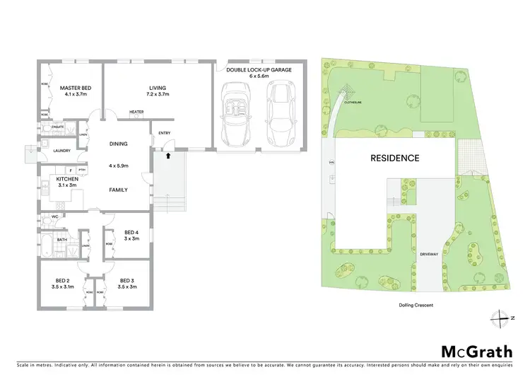 Floorplan of Homely house listing, 16 Dolling Crescent, Flynn ACT 2615