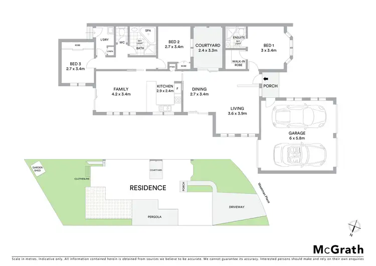 Floorplan of Homely house listing, 11 Weetman Place, Nicholls ACT 2913